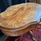 Antique wooden table – Napoleon III / Victorian style – With drawers
