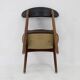 1960s Set of Six Scantic Mobelvaerk Dining Chairs in Leatherette, Denmark