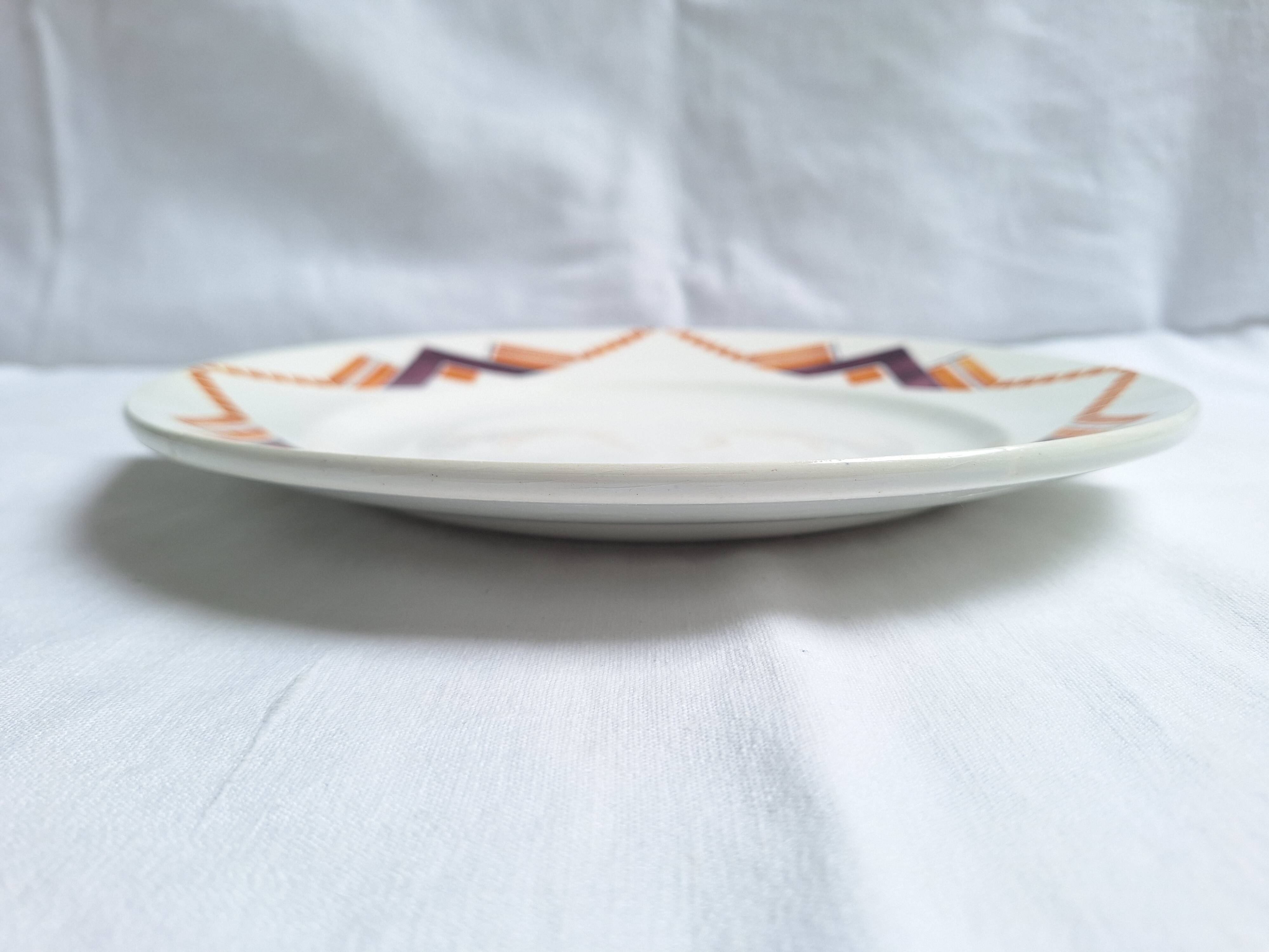 Art Deco dish Moulin des Loups Littoral