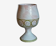 Ceramic vase of Cécile Midas vintage 50s