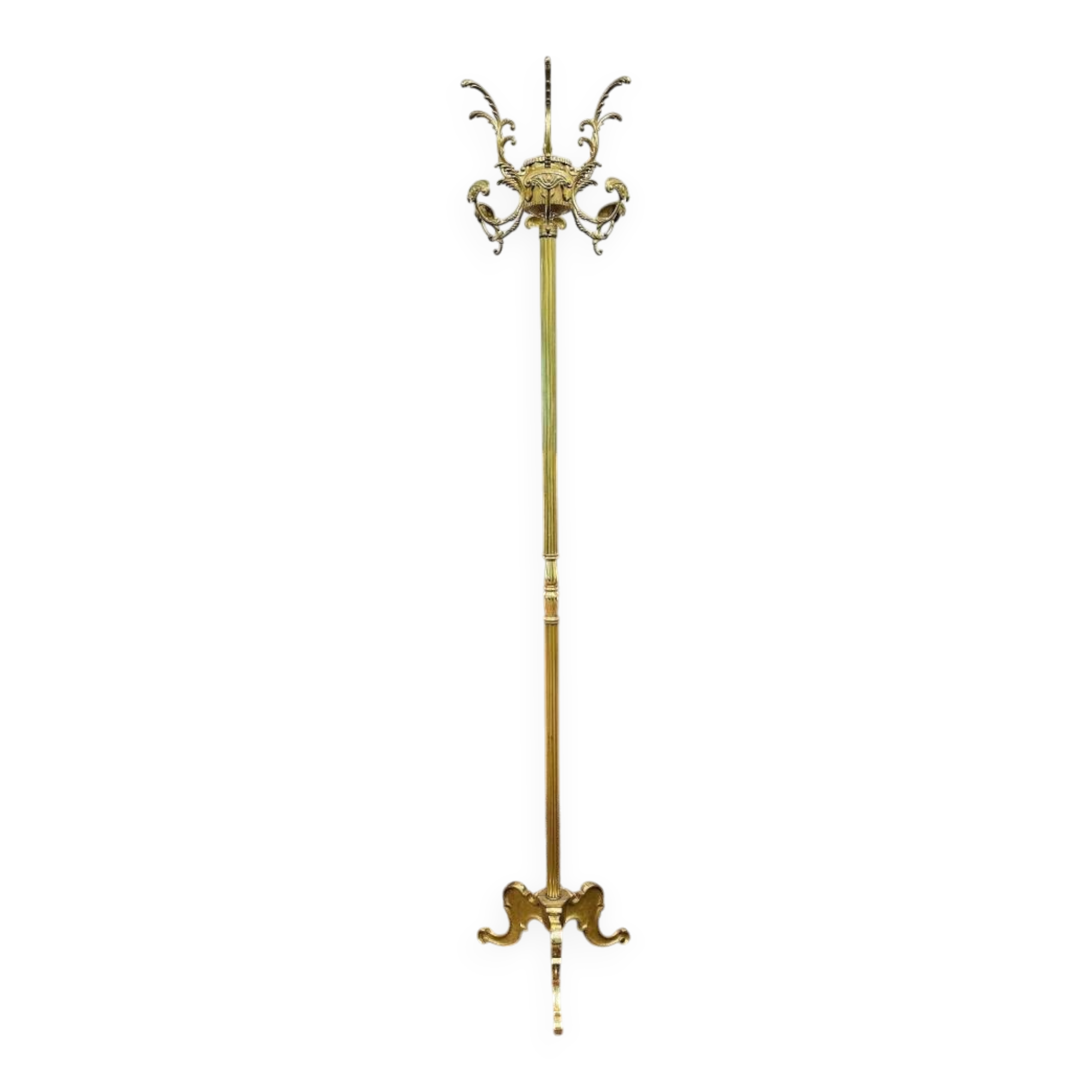 Antique Brass Coat Rack
