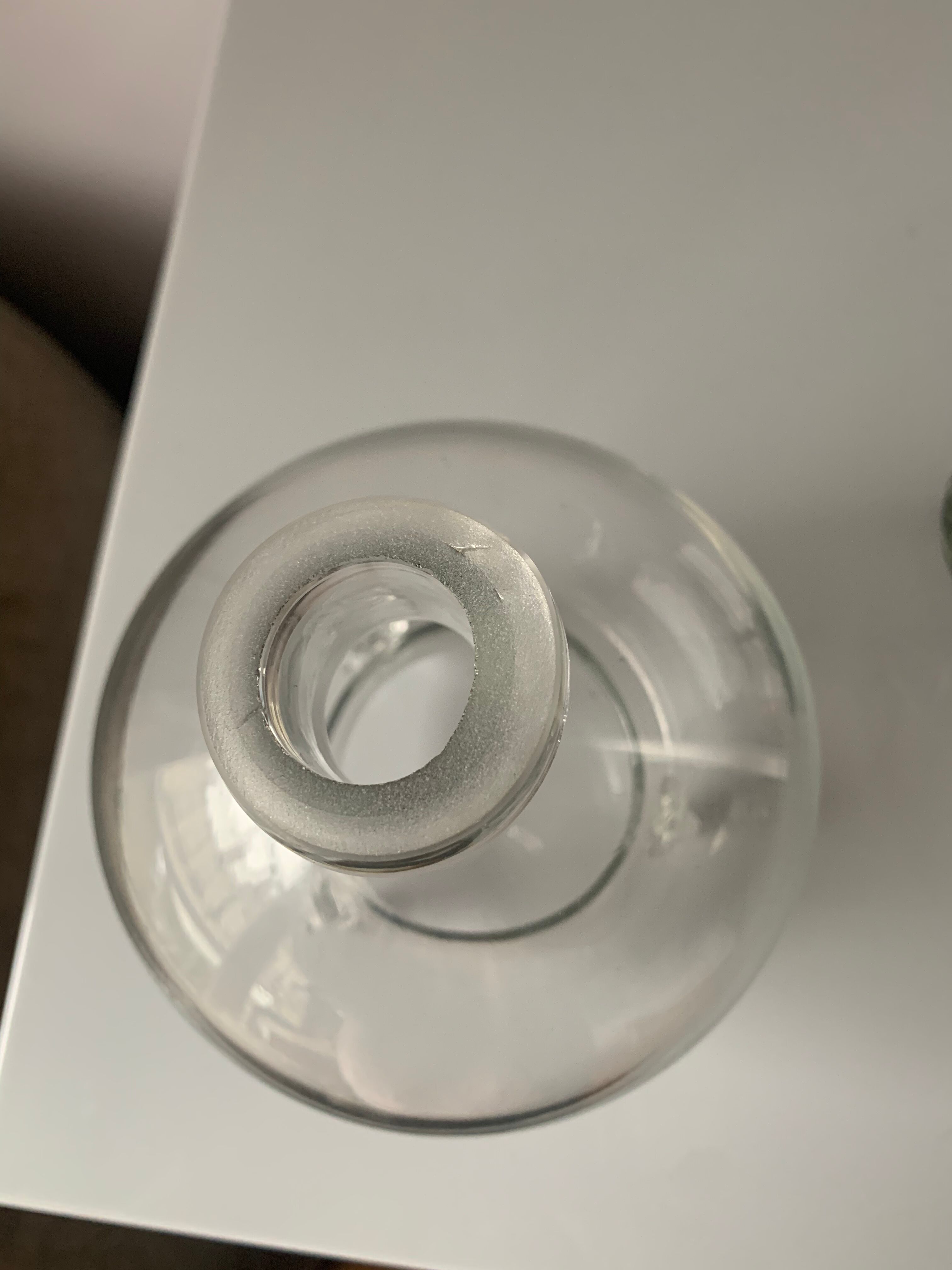 Old glass insect trap