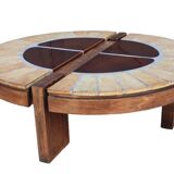 Old Roger Capron Vallauris/coffee bean coffee table