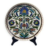 Plat Iznik en faïence