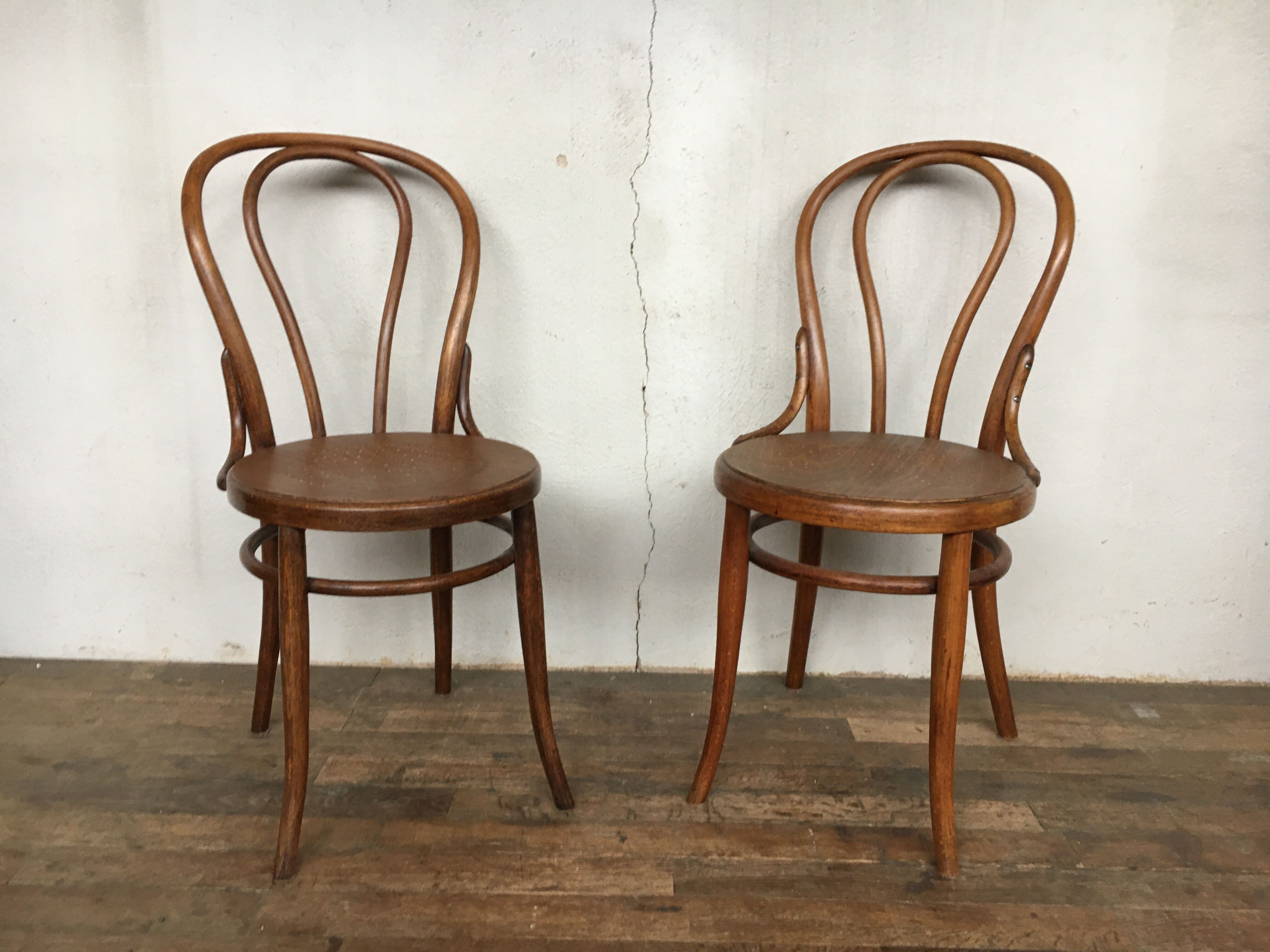 Pair of bistro chair number 14