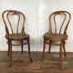 Pair of bistro chair number 14