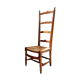 Carved mulched nanny chair