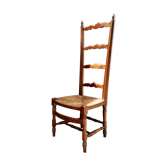 Carved mulched nanny chair