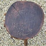 Brutalist tripod stool