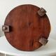 Antique walnut side table.