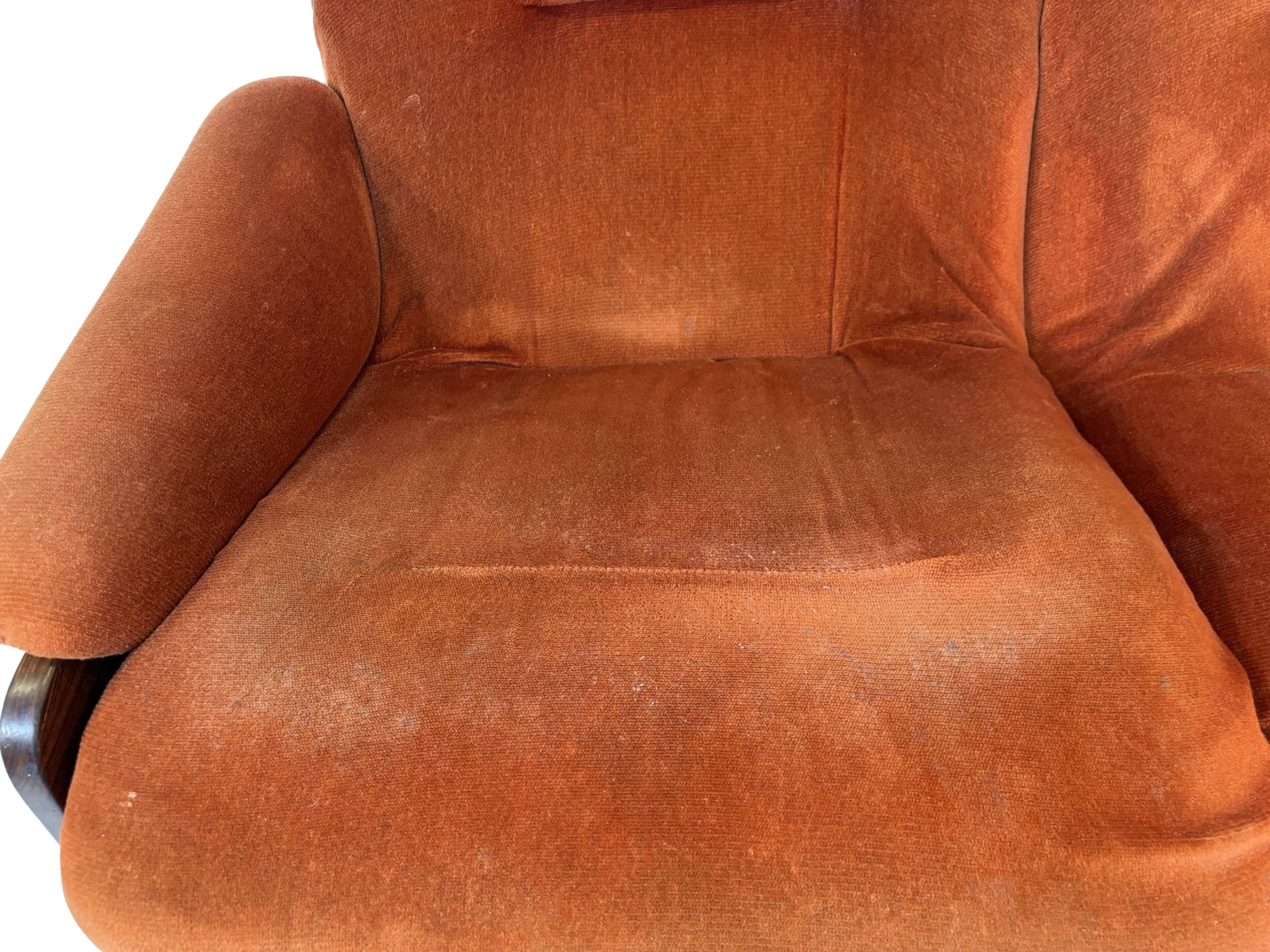 Vintage Space Age Sofa Two Seater Sofa Design 1970s