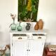 White Parisian buffet