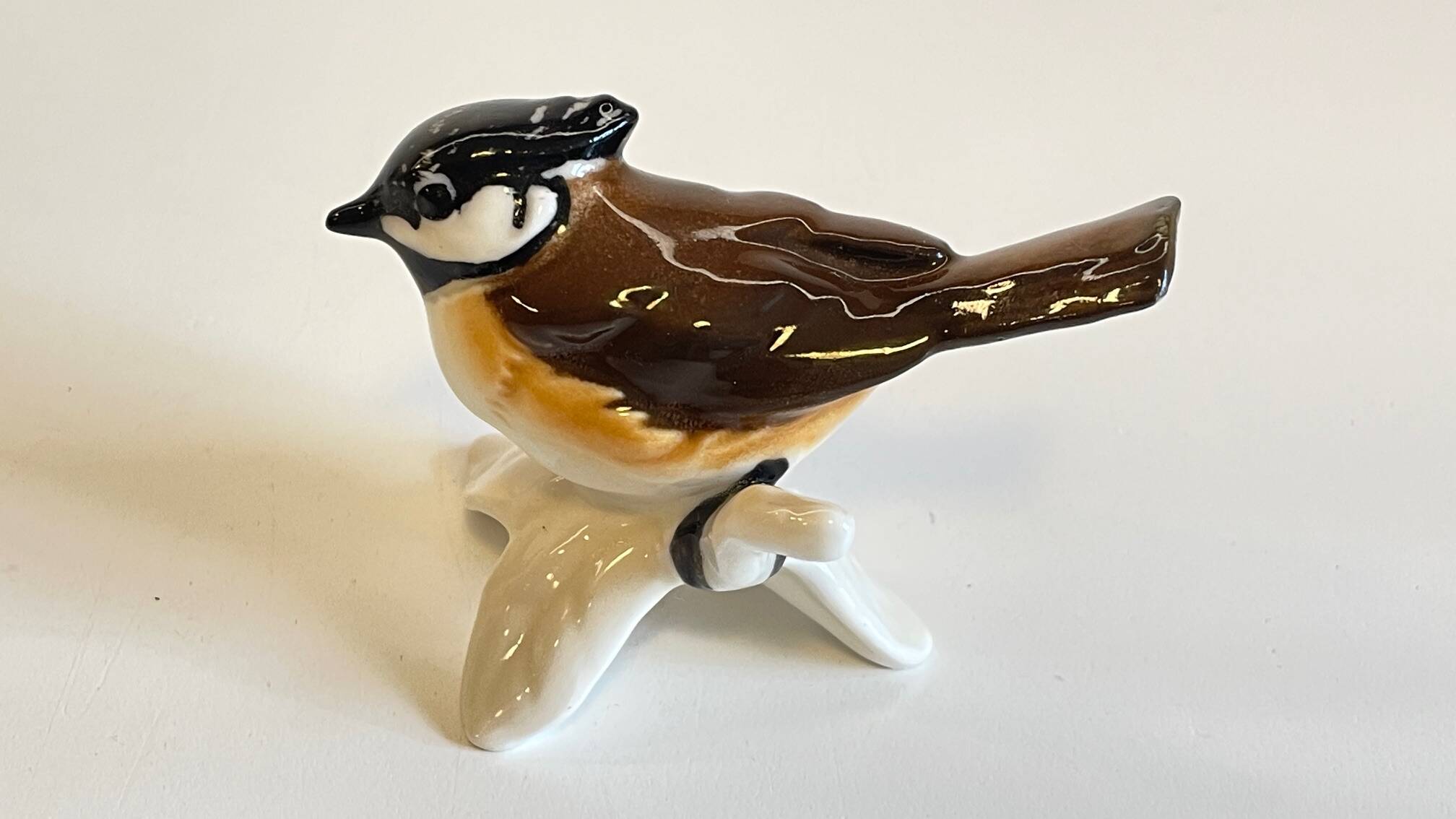 Small bird vintage german porcelain