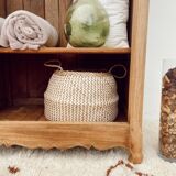 Wardrobe vintage raw wood