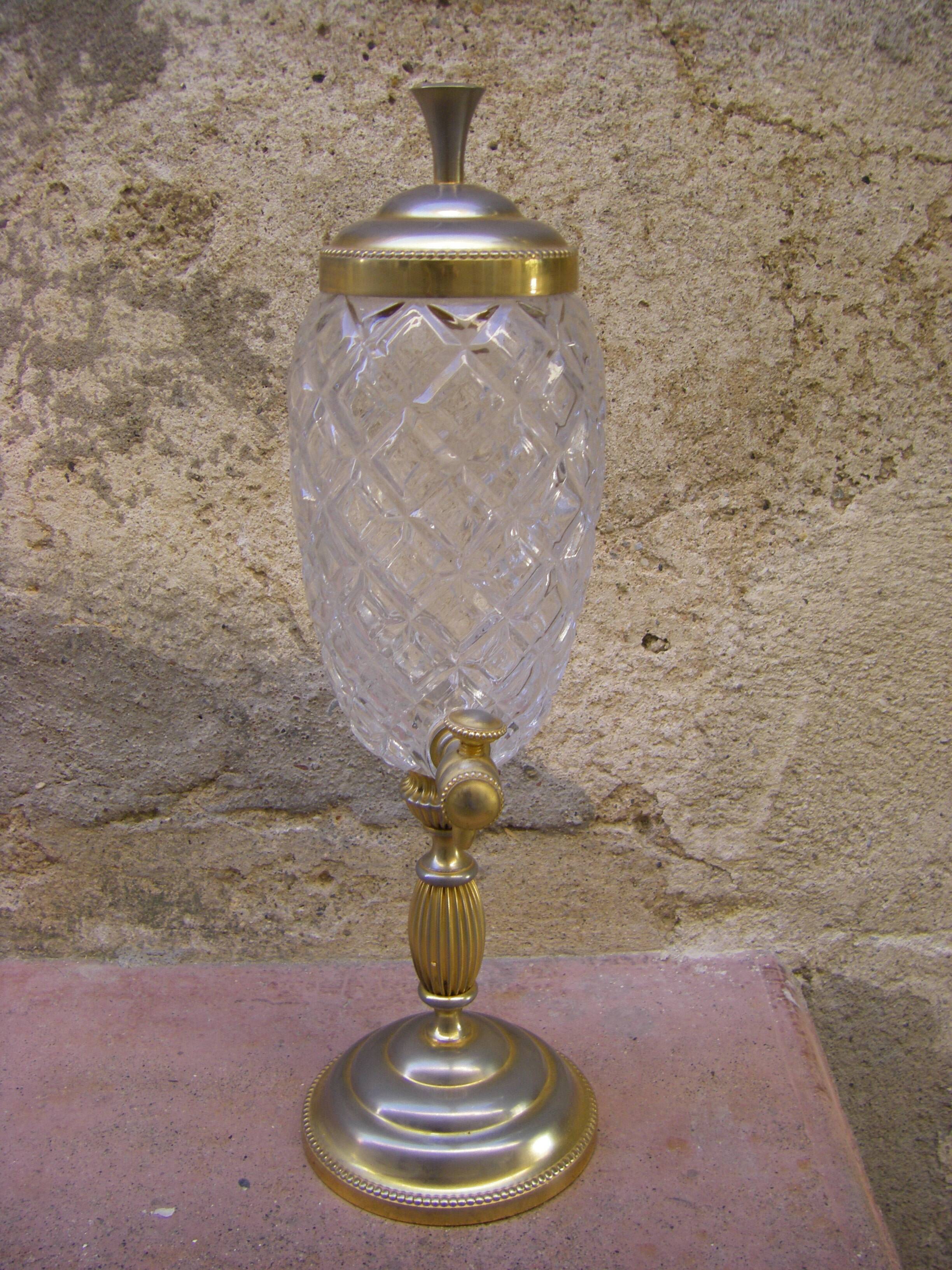 Vintage liquor fountain