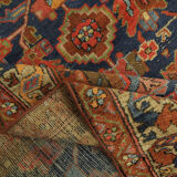 Handwoven Antique Persian Mahal Area Rug, Oriental tribal wool rug- 121x196cm