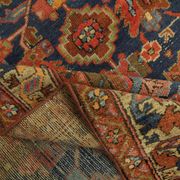 Handwoven Antique Persian Mahal Area Rug, Oriental tribal wool rug- 121x196cm