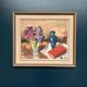 Original Swedish Oil on Canvas – “Still Life” – Signed – Vintage & Framed