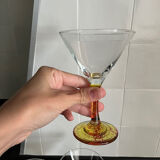 Set of 4 martini glasses