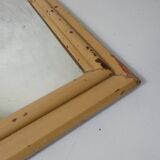 Vintage painted wood mirror