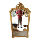 Louis XV gilded mirror