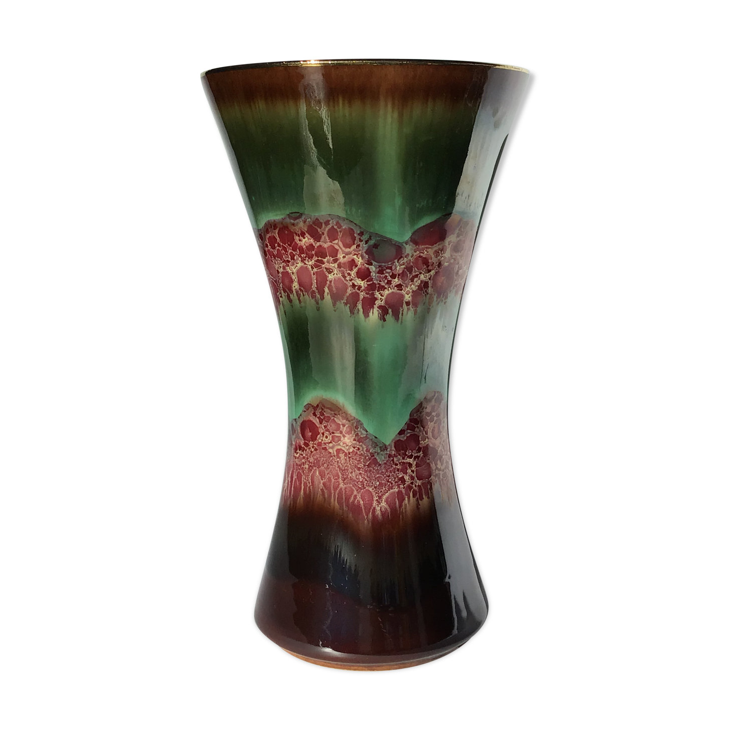 Conic vase metallic reflections Germany