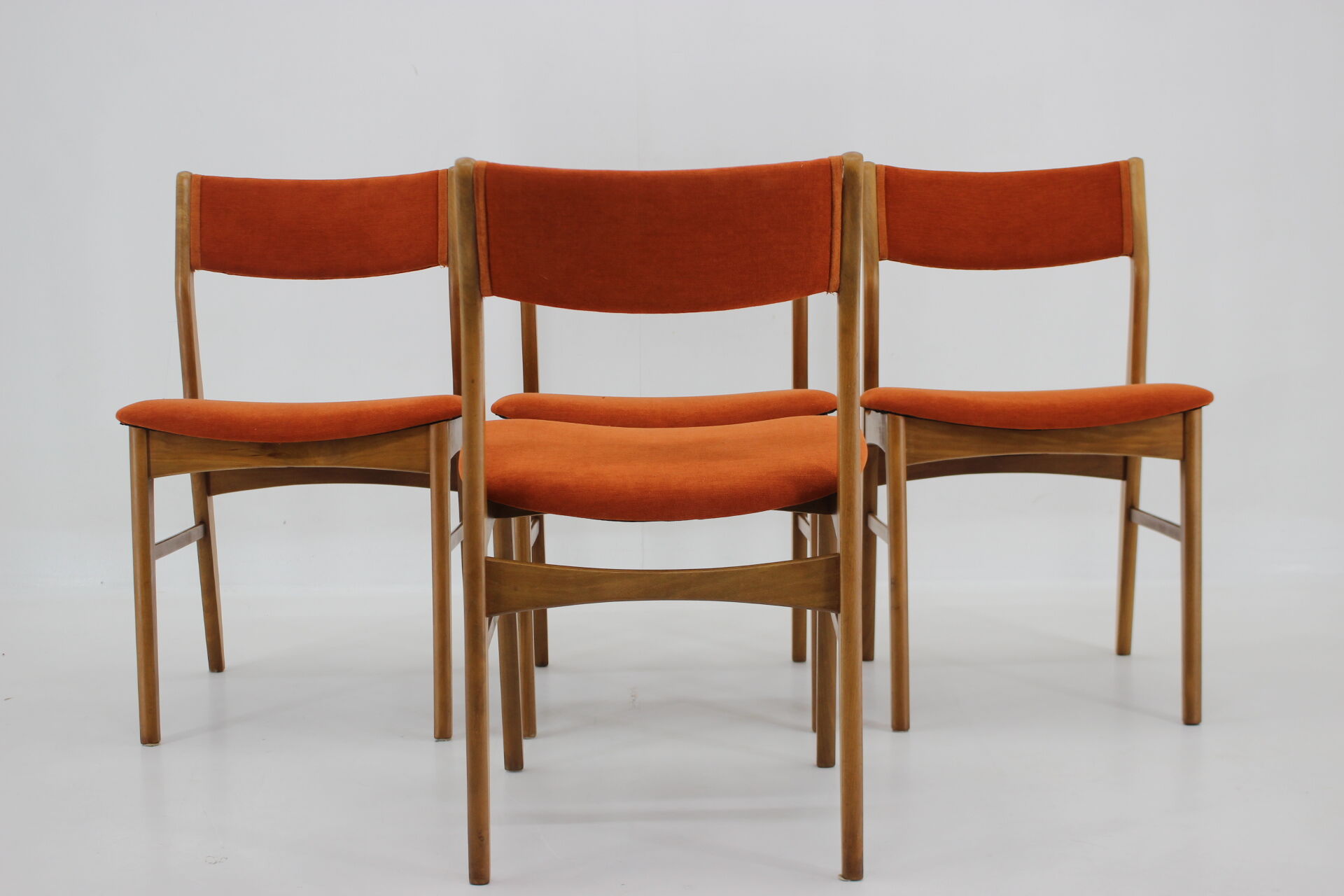 1960s Set of 4 Teak Dining Chairs, Denmark