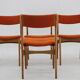 1960s Set of 4 Teak Dining Chairs, Denmark