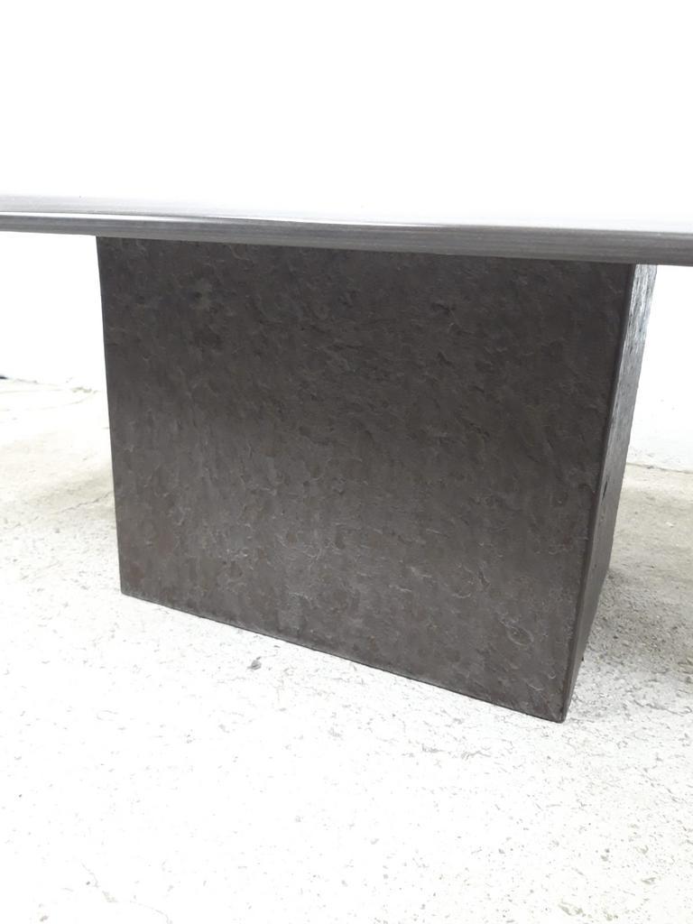 Vintage stone coffee table