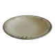 large old hollow dish St Amand art table antique French earthenware dish