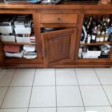 Solid oak sideboard 3 doors