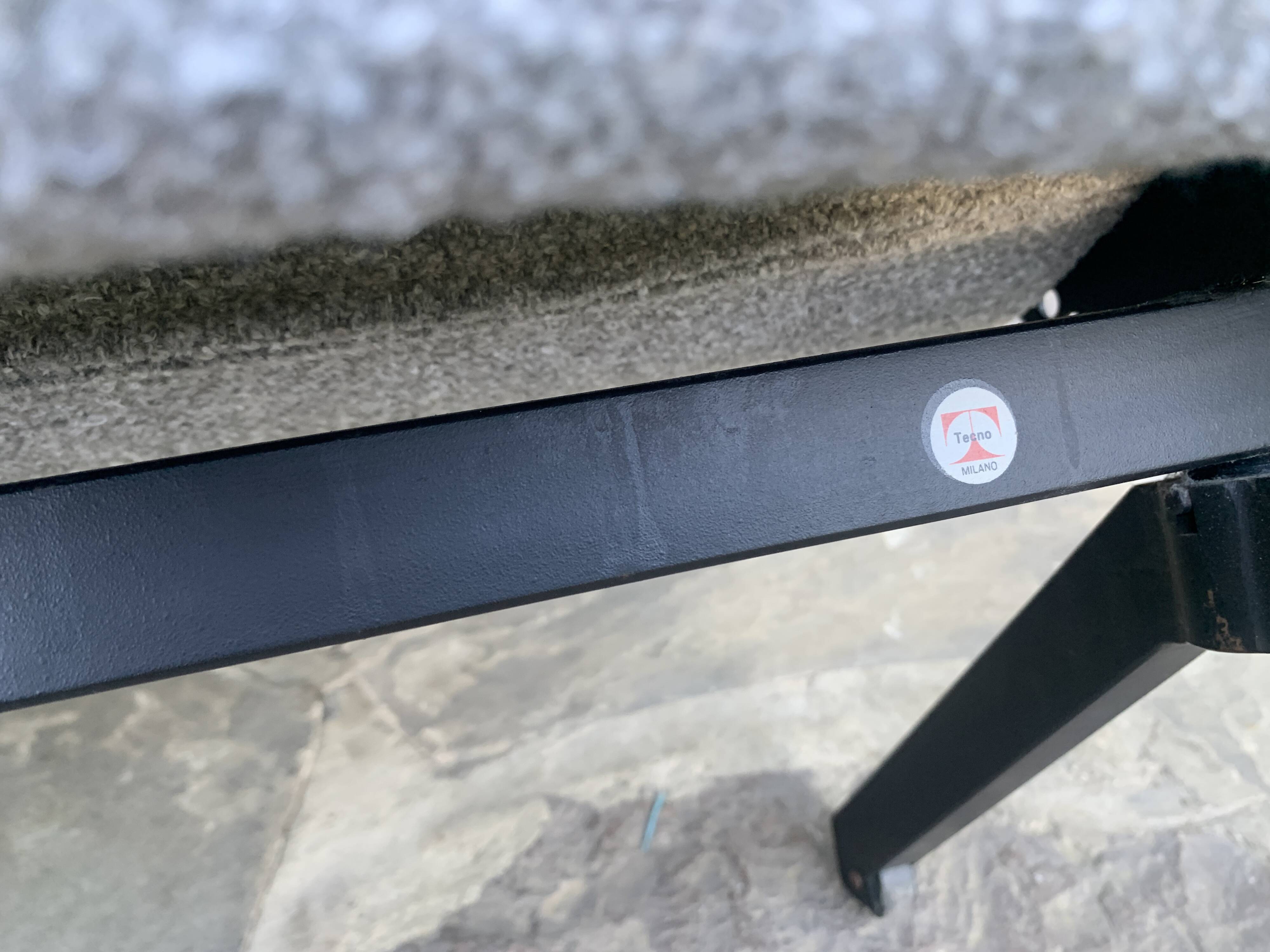 P40 armchair by Osvaldo Borsani for Tecno, Italy 1950s, reupholstered