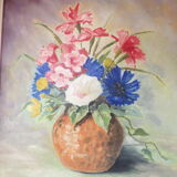 Oil on still life panel