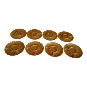 8 assiettes à artichaut