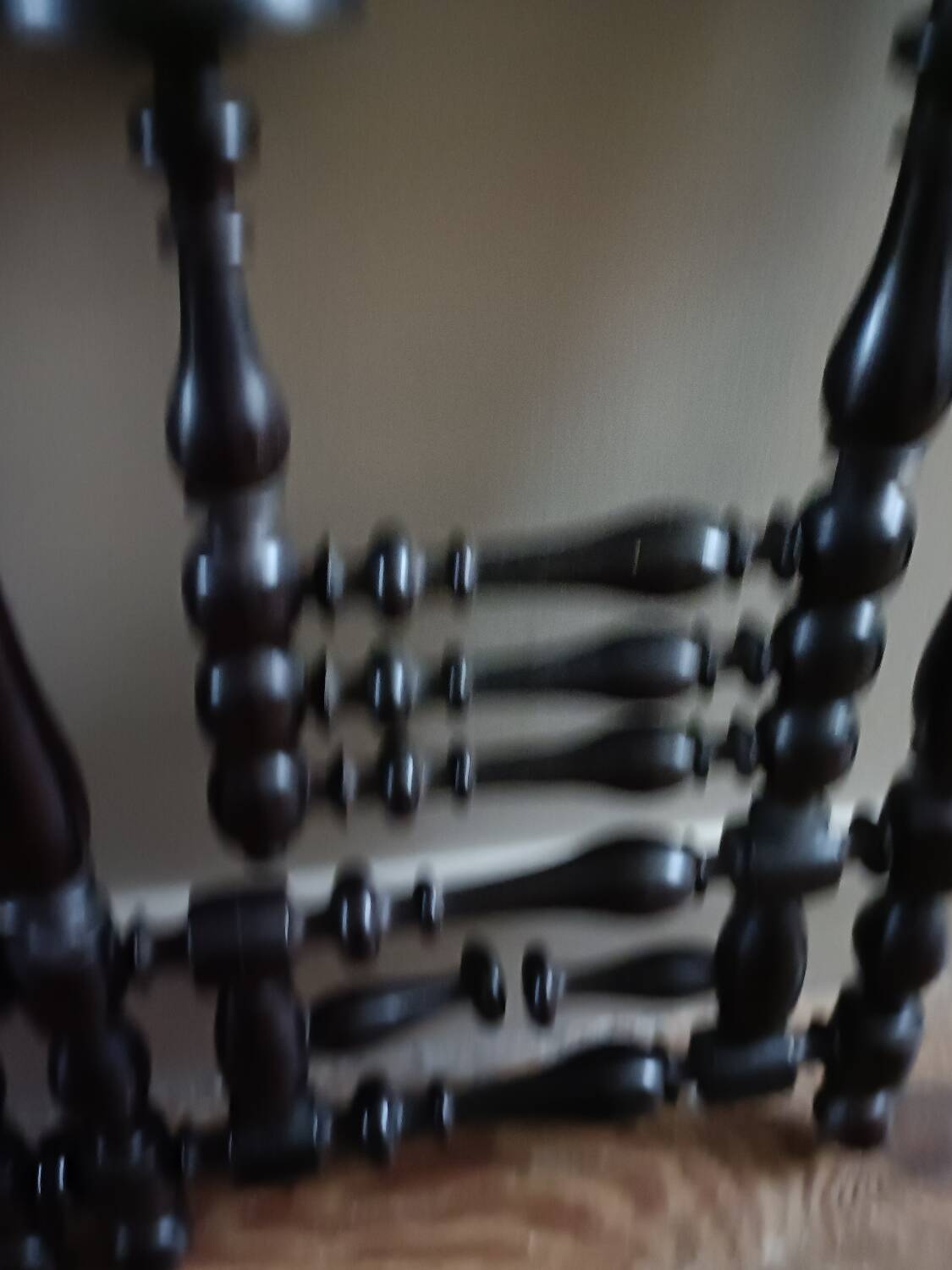 Napoleon III style wall-mounted coat rack