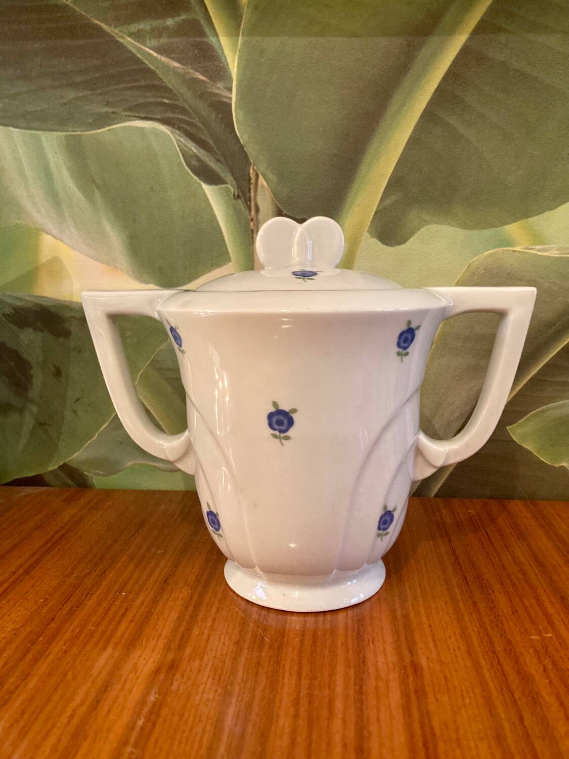 Retro Czechoslovakia Celadon Coffee Service