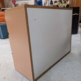 Vintage pink chest of drawers