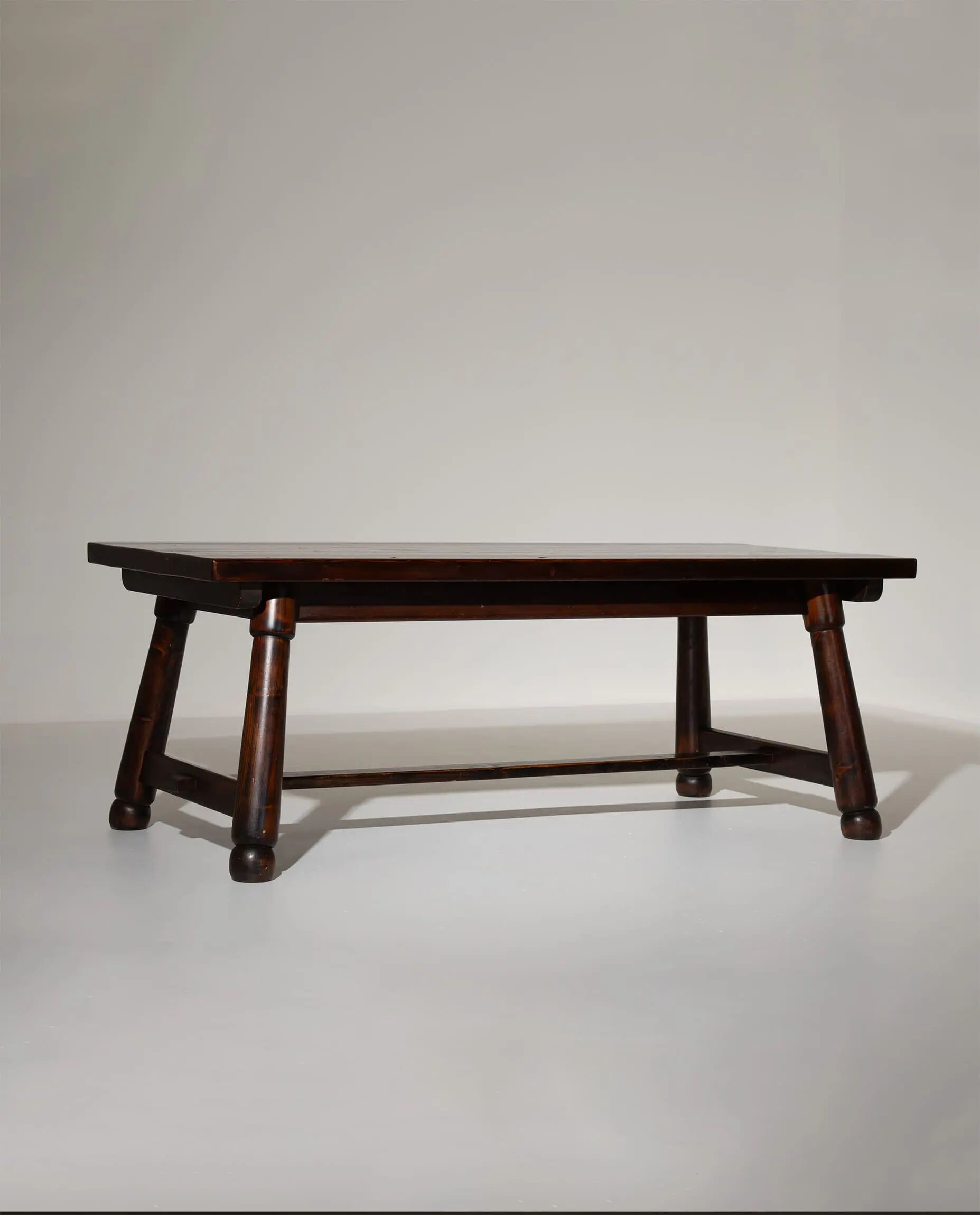 French dining table by Georges Robert, France 1950s