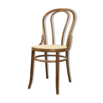 Chaise de bistrot vintage en bois courbé