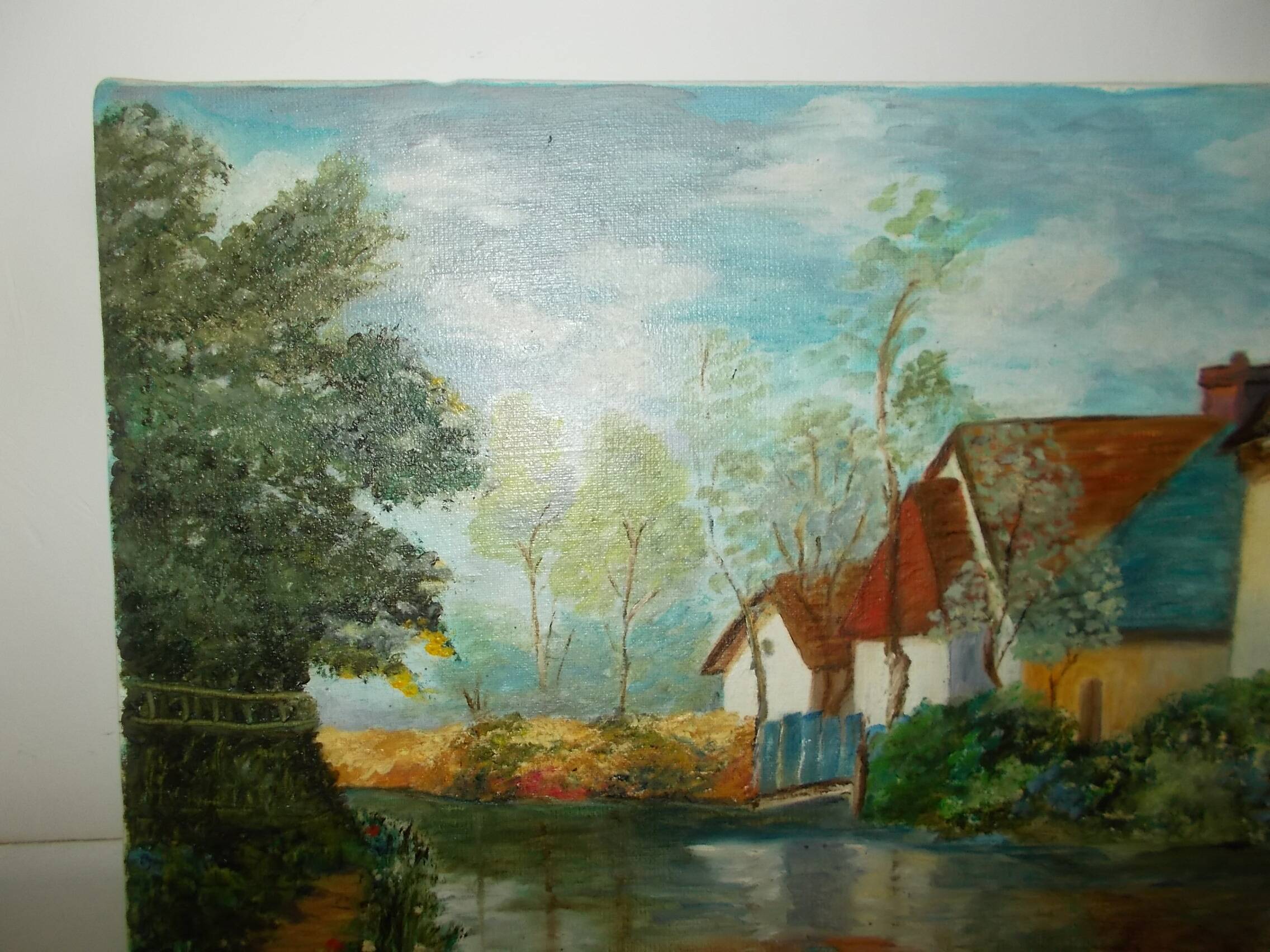 Oil painting on canvas