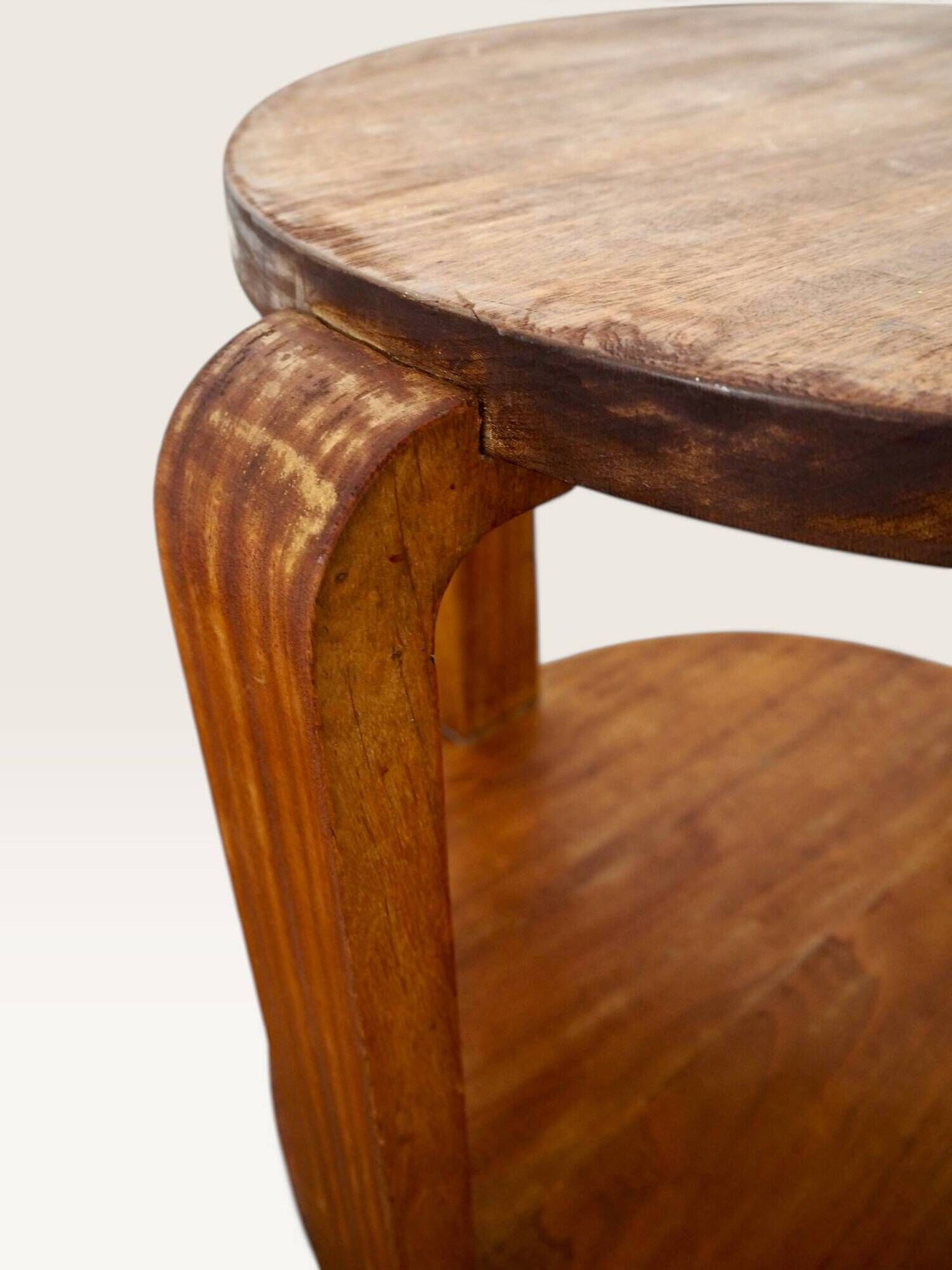 Round Art Deco side table