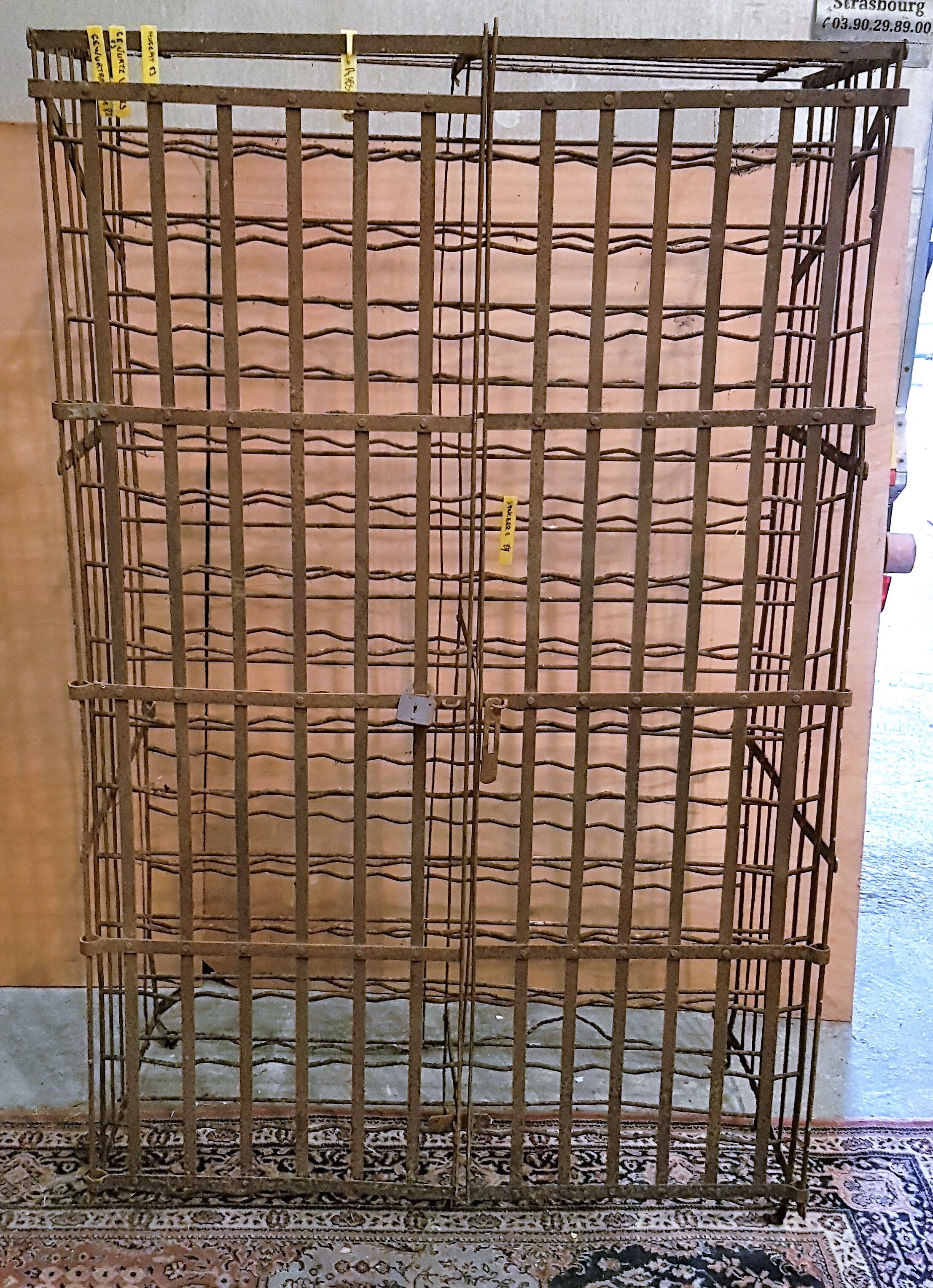 Old locker stores 140 bottles of old cage wines