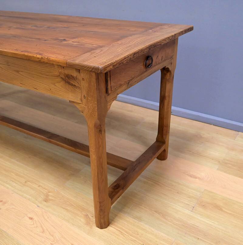 Table de ferme en frêne et chêne – 2ème partie XIXe