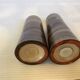Brown ceramic salt and pepper