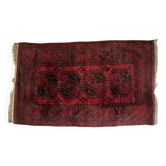 Tapis afghan 205x130 cm fait main