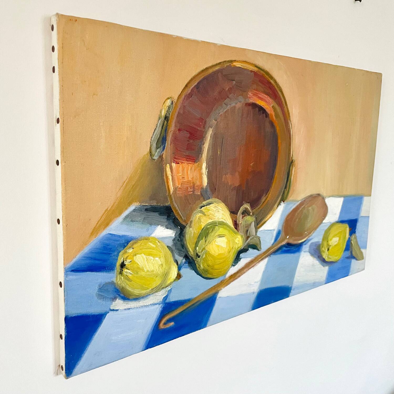 Still life with pears