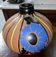Mael: round ceramic vase from the Art Nouveau period with painted decoration.
