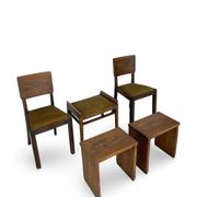 Seating armchair group, 1920s