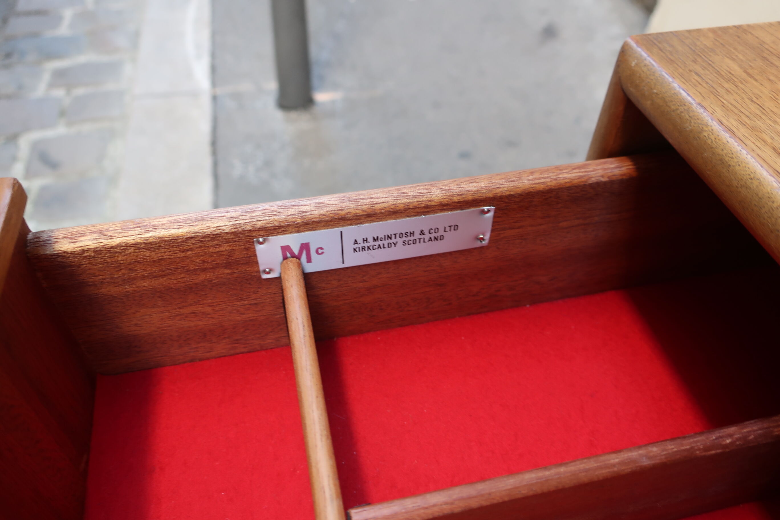 The Mcintosh teak 1960s enfilade