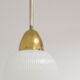 Mid-century Glass Pendant,1970's.